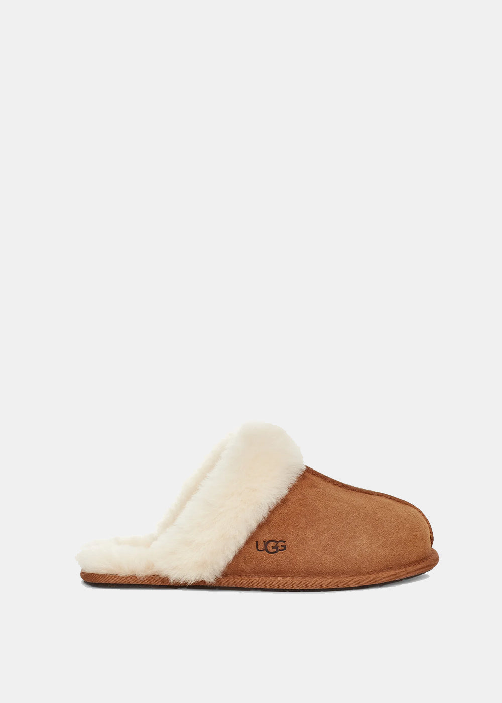 Chestnut Brown Scuffette Slippers Ugg – Гарантія оригінальності – боковий вид