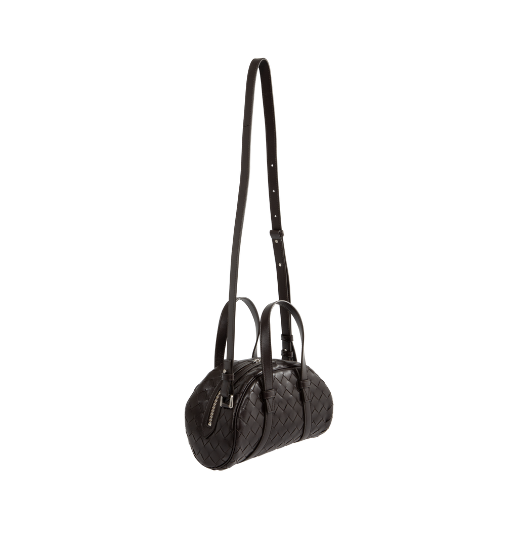 Оригінальна Small Jim Queen Intrecciato Avenue Bag Bottega veneta – вид ззаду