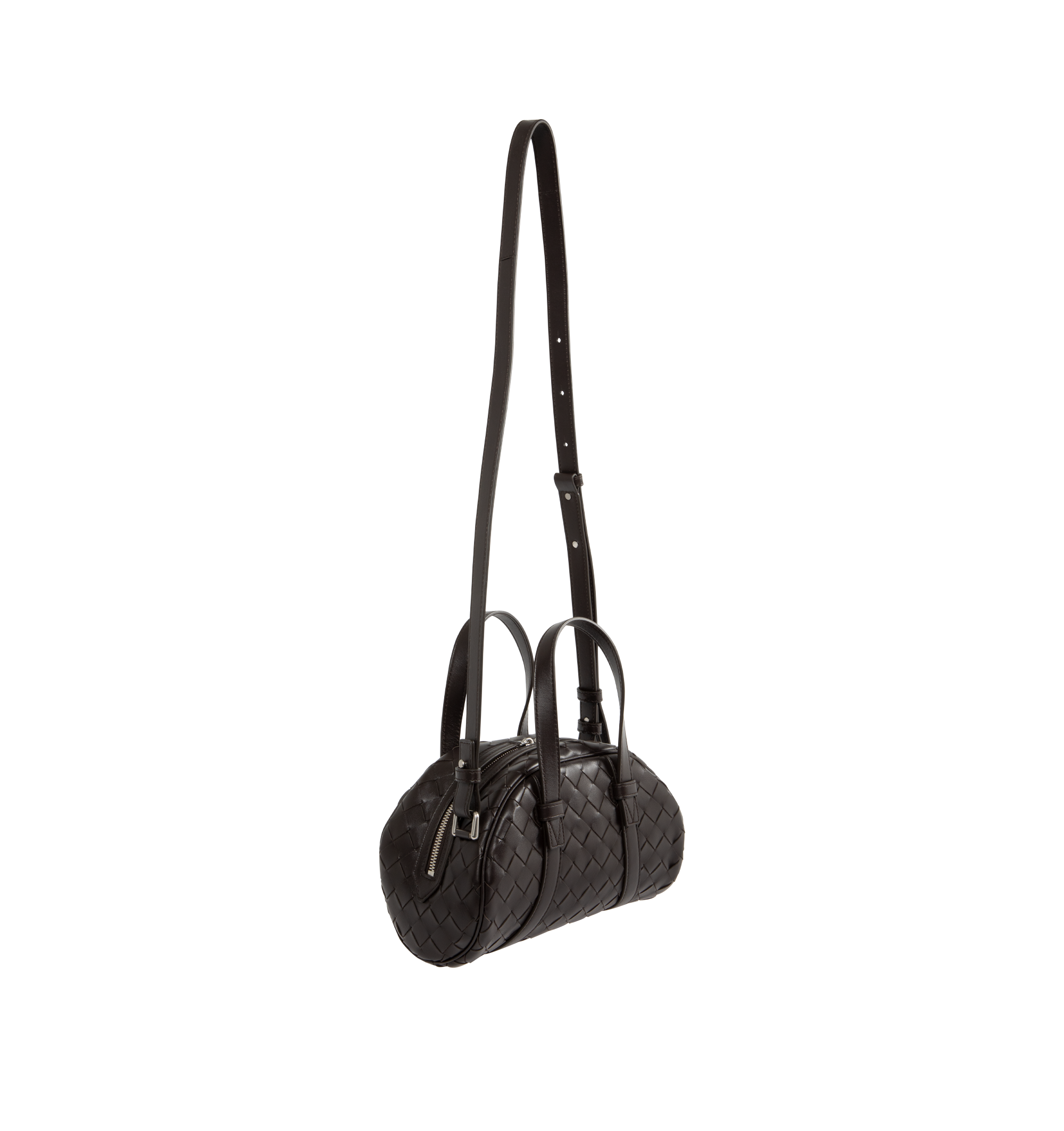 Оригінальна Small Jim Queen Intrecciato Avenue Bag Bottega veneta – вид ззаду