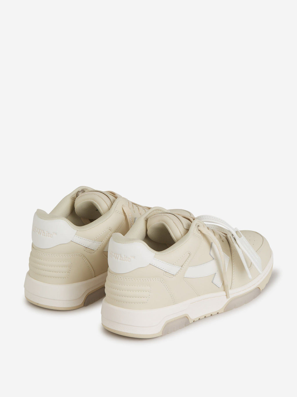 Out Of Office Sneakers Off-white оригінал – Купити в Україні – вид ззаду