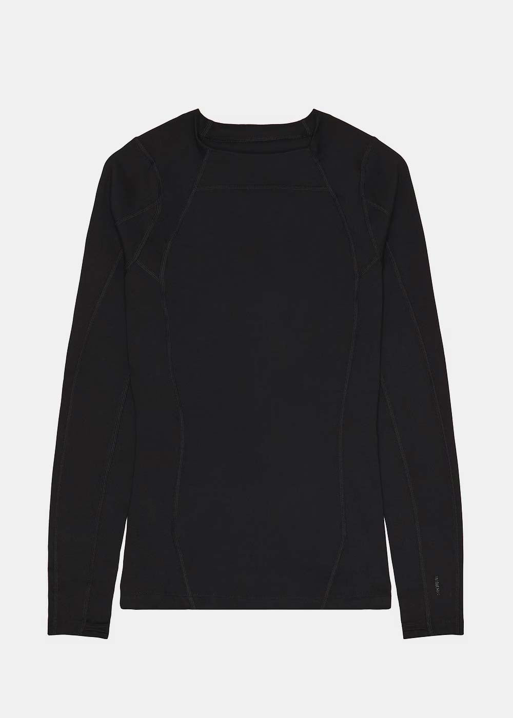 Black Mens Long-Sleeve Top Nike – Гарантія оригінальності – боковий вид