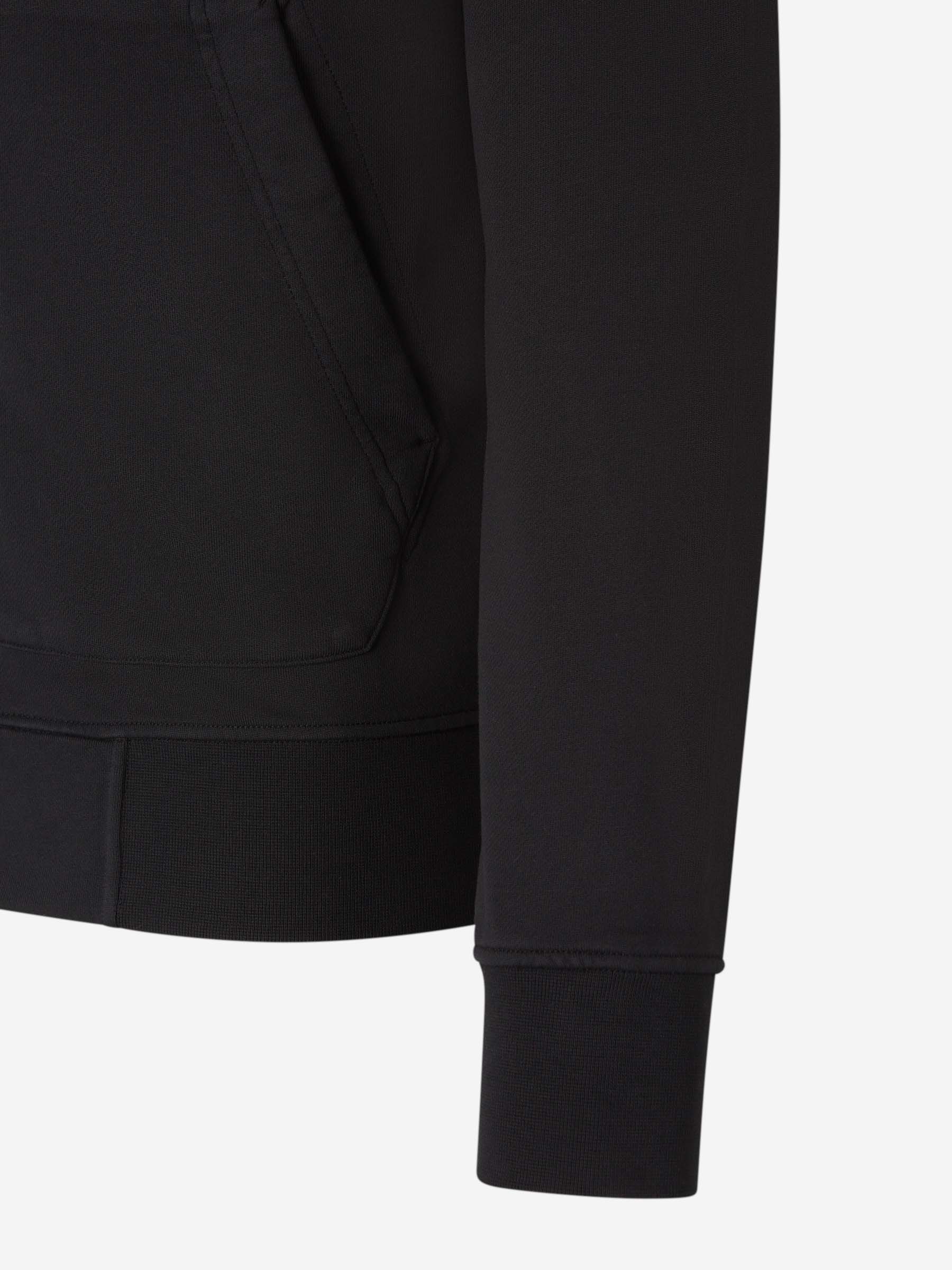 Оригінальна Cotton Zipper Sweatshirt Stone island – збільшений вид - STONE ISLAND