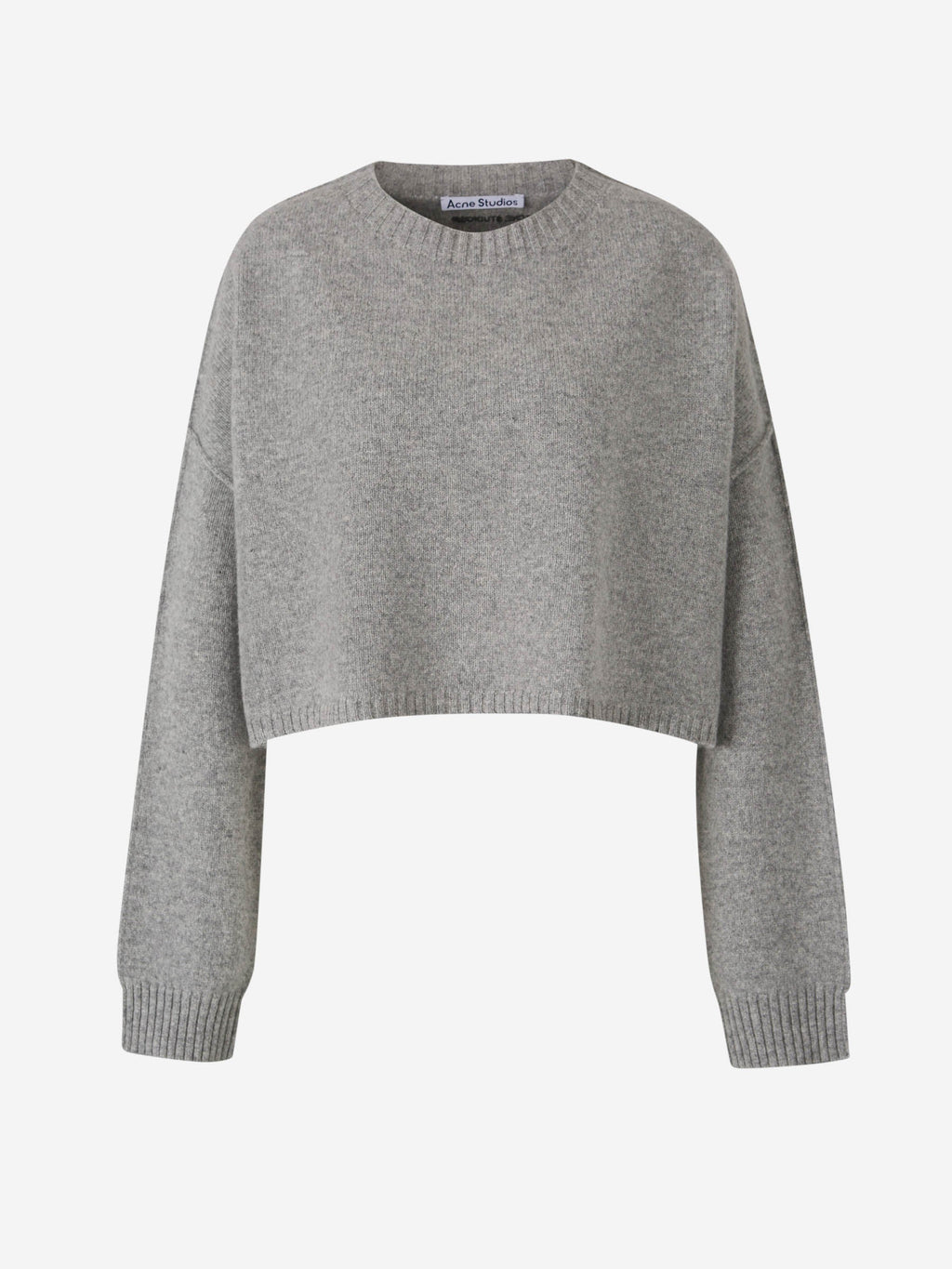 Cropped Wool Cardigan Acne studios – Гарантія оригінальності – боковий вид