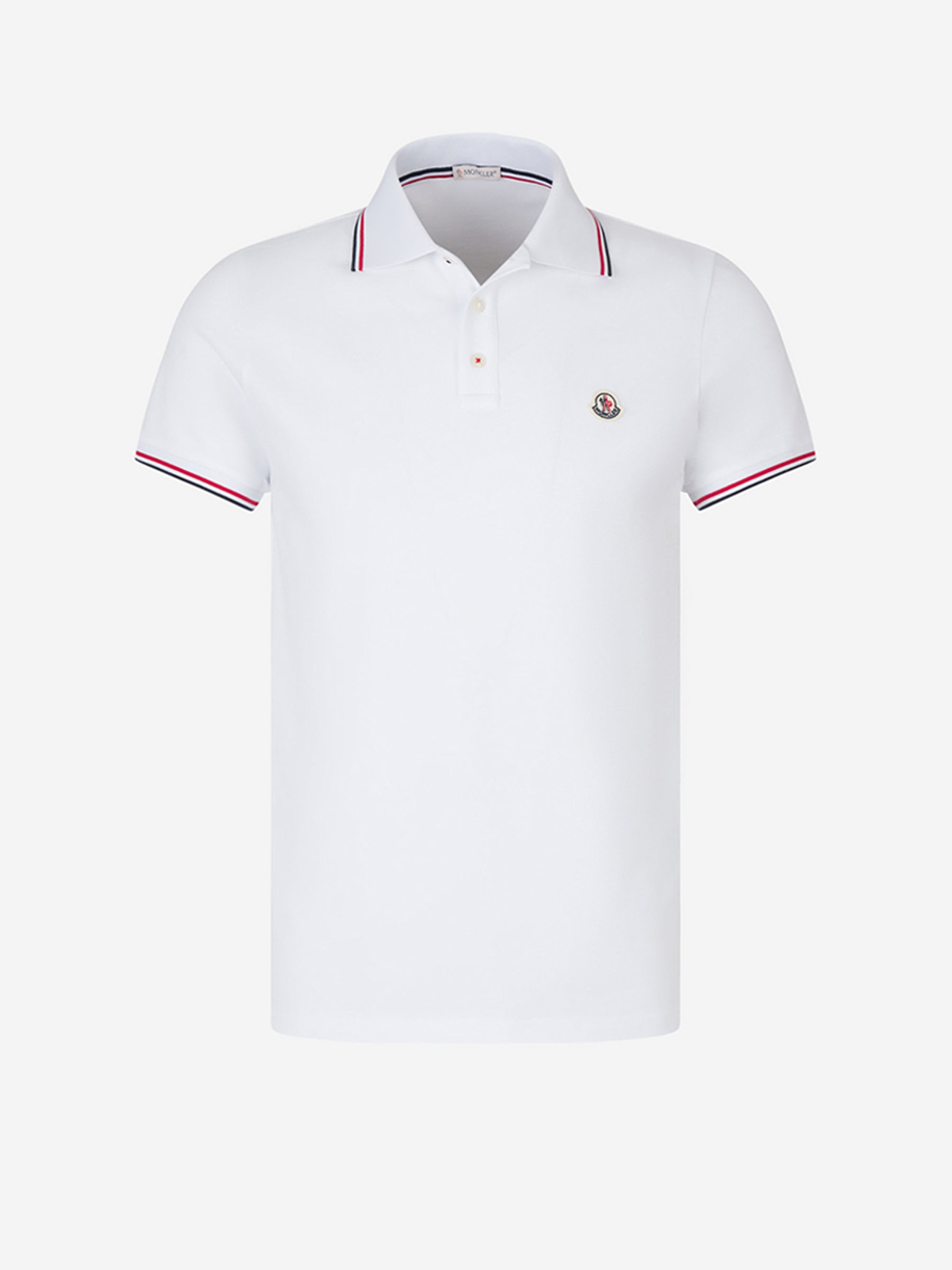 Оригінальна Cotton Piqué Polo Moncler – боковий вид