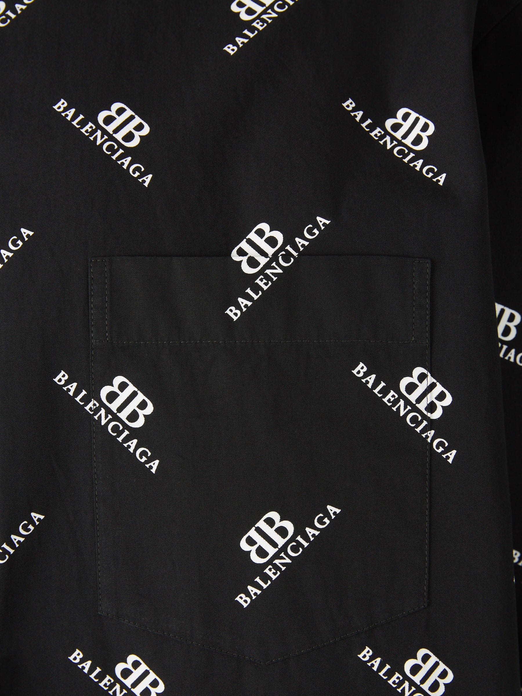 Bb Monogram Shirt Balenciaga оригінал – Купити в Україні – збільшений вид
