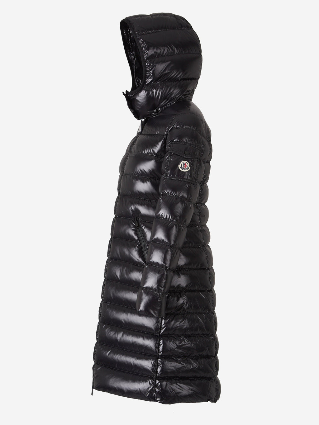 Mocha Quilted Jacket Moncler оригінал – Купити в Україні – вид ззаду