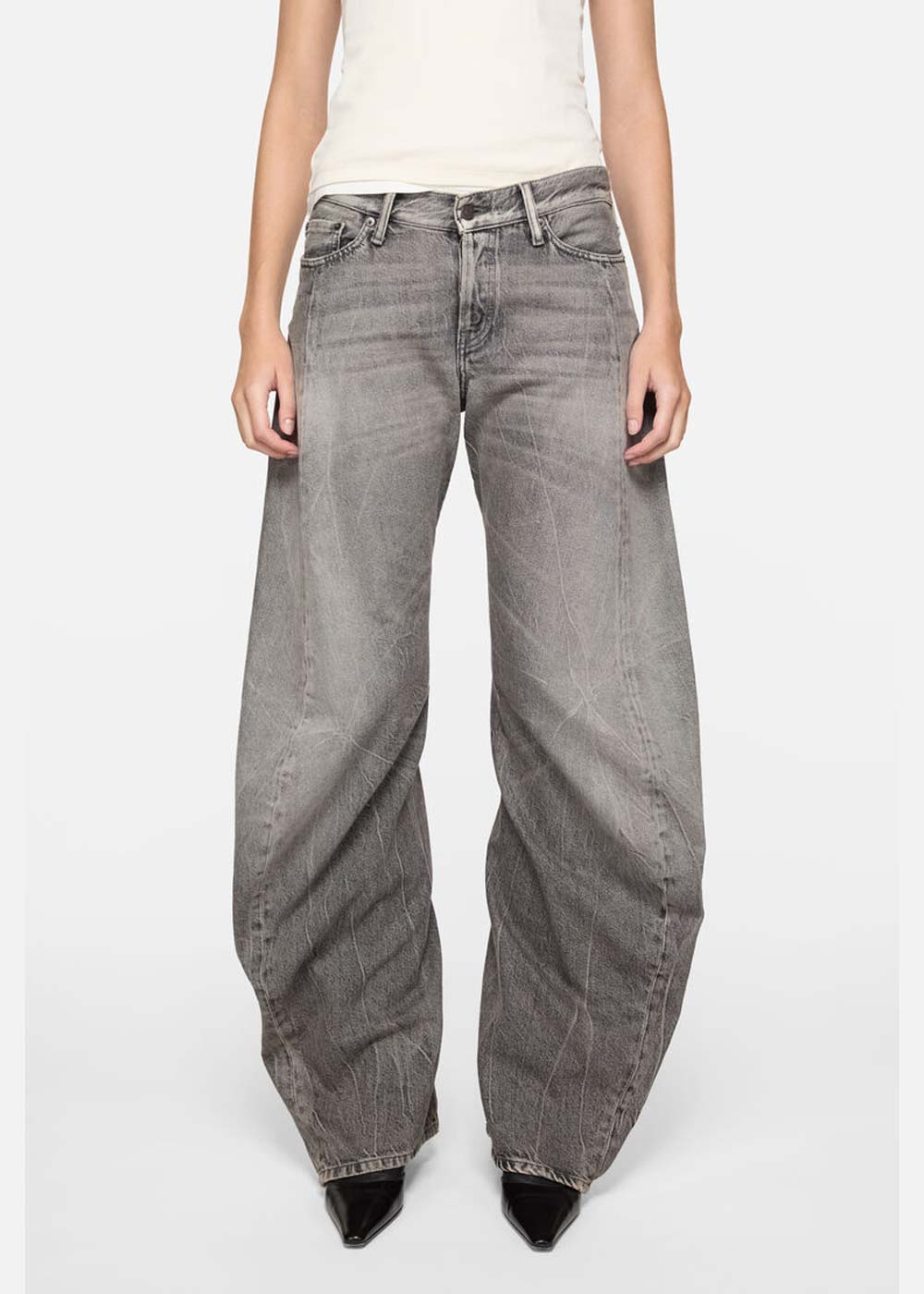 Washed Black 2006f Gothik Acne studios – Гарантія оригінальності – детальний вид