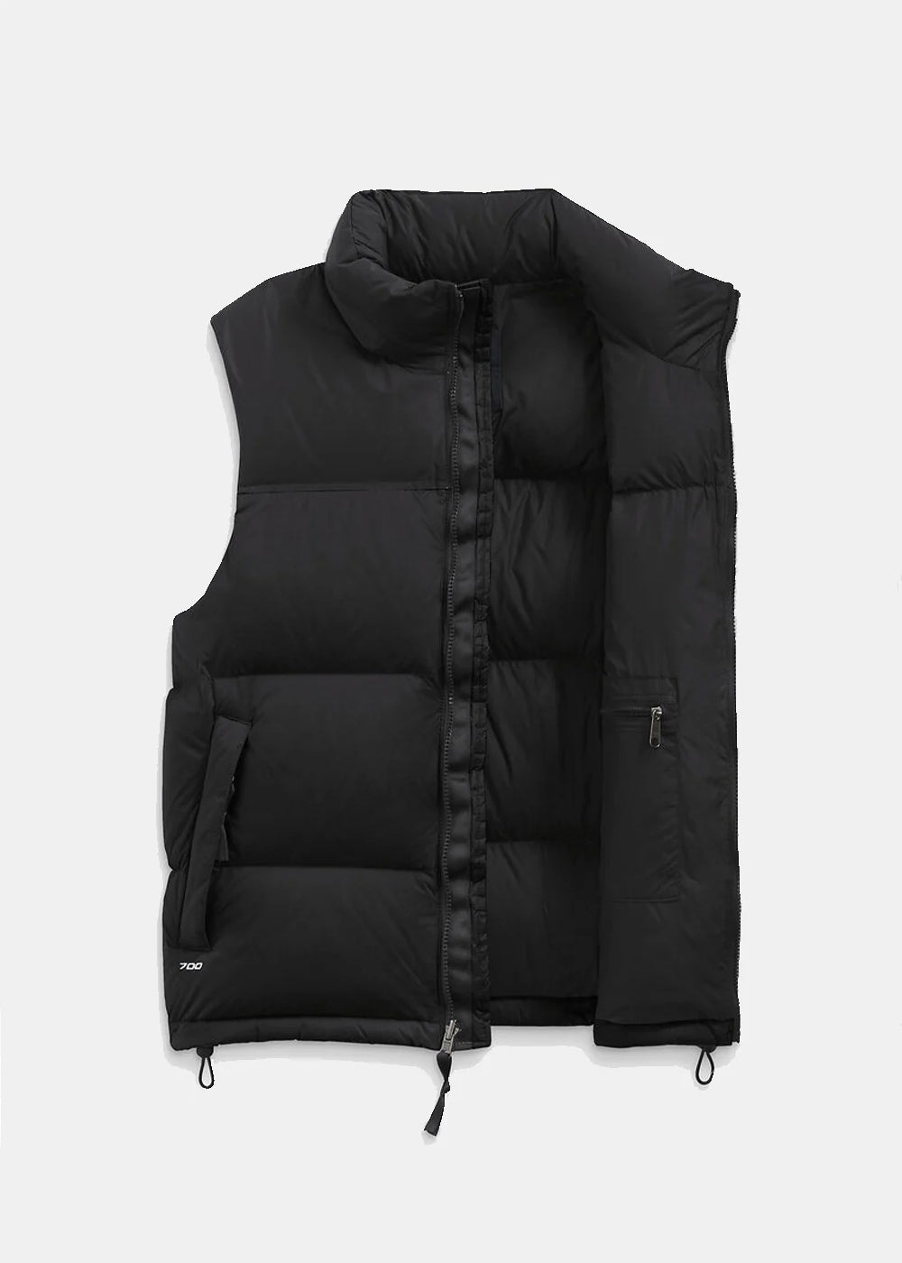 Black Mens 1996 Retro Nuptse Vest The north face оригінал – Купити в Україні – вид ззаду