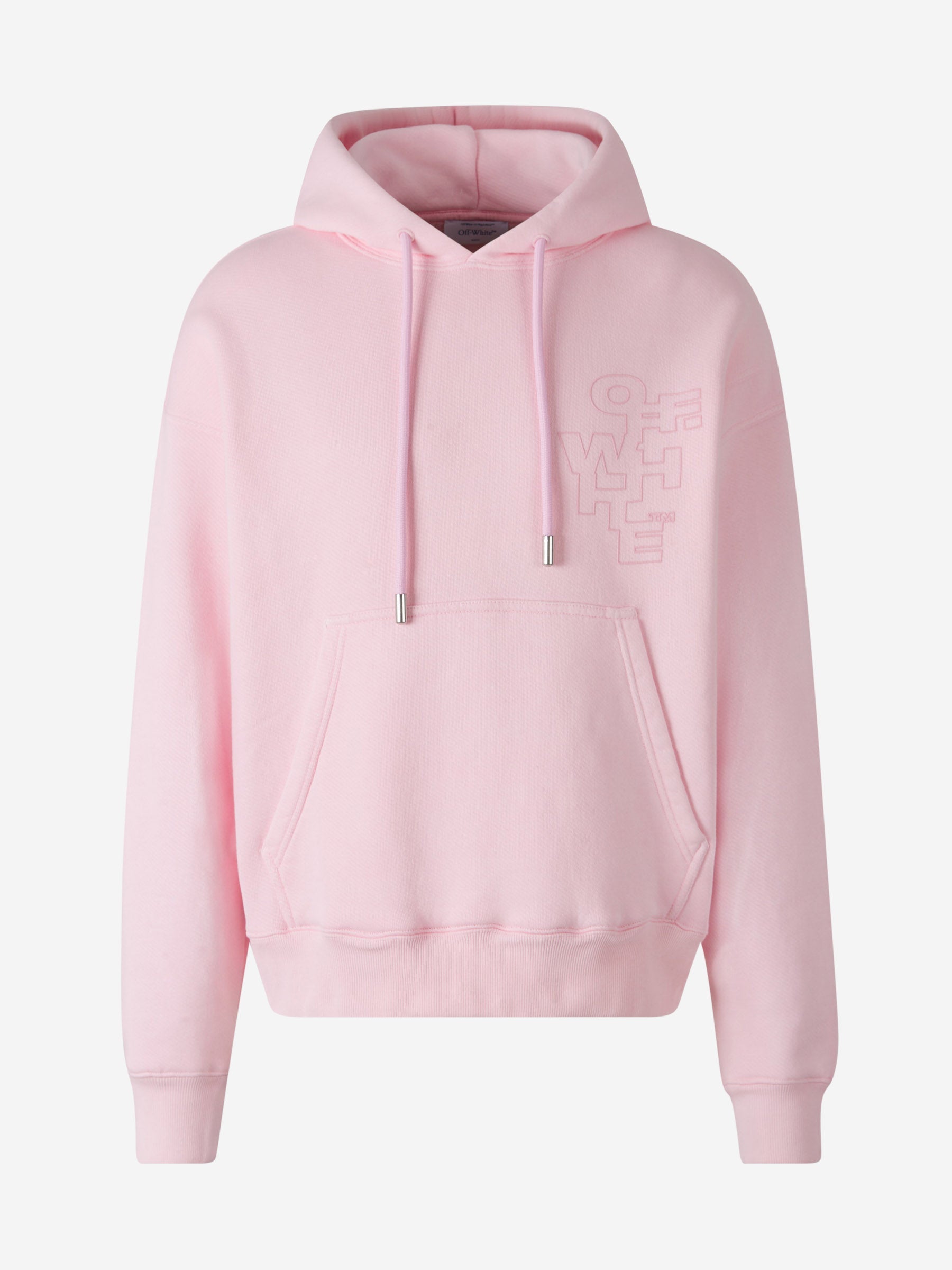 Cotton Logo Sweatshirt Off-white оригінал – Купити в Україні – боковий вид