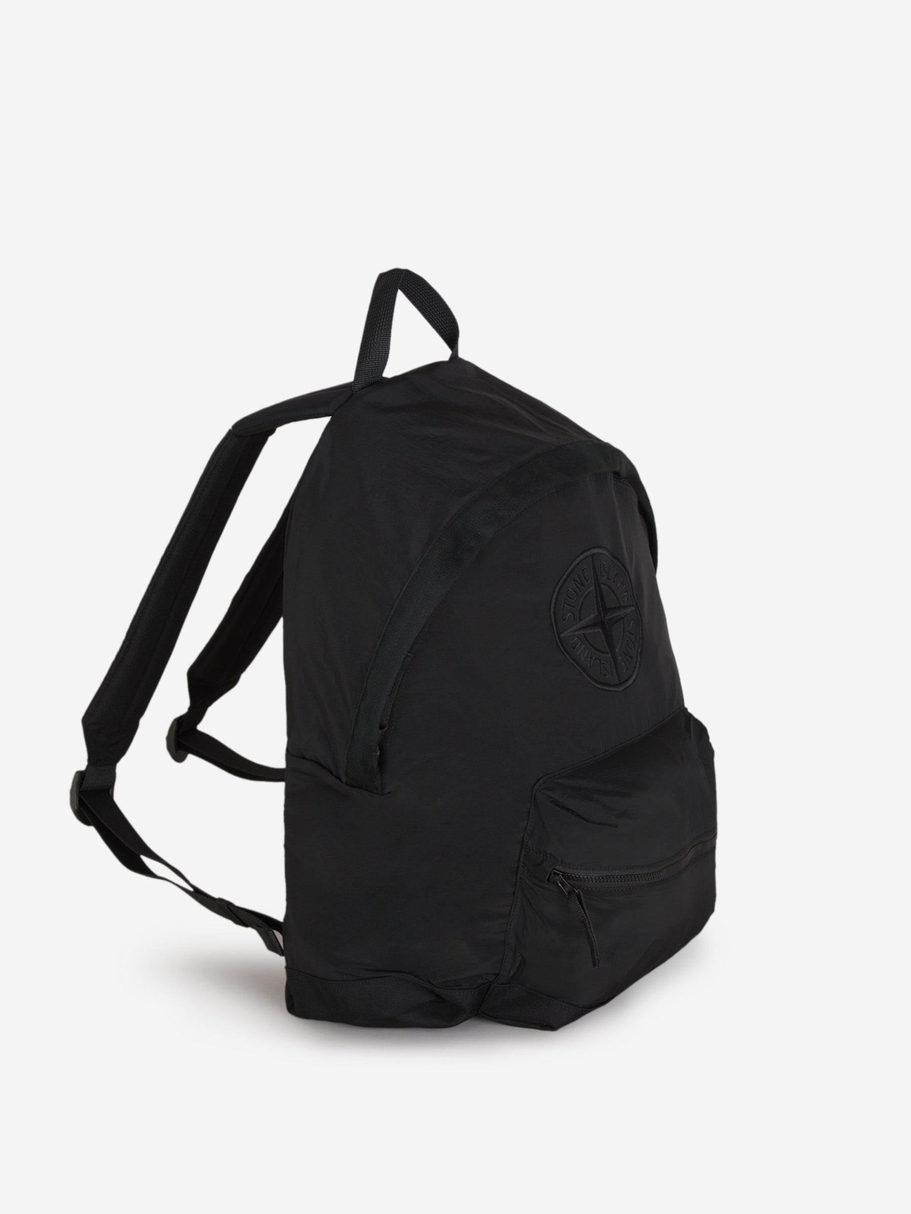 Nylon Logo Backpack Stone island оригінал – Купити в Україні – вид ззаду - STONE ISLAND