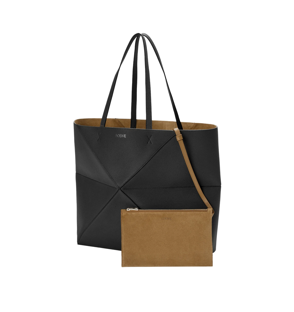 Puzzle Fold Tote Horizontal L Loewe – Гарантія оригінальності – вид ззаду