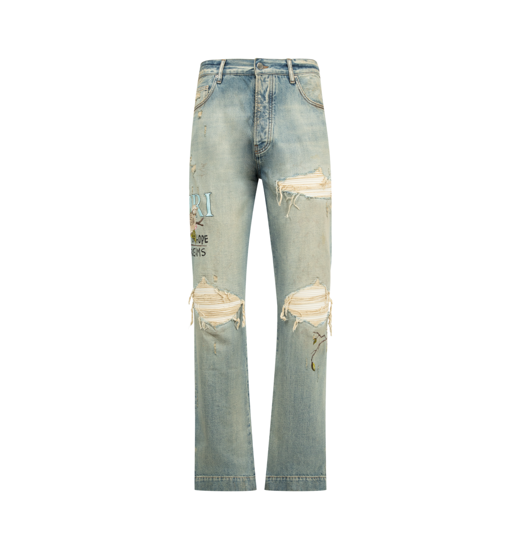 Chateau Mx1 Straight Flare Jean Amiri – Гарантія оригінальності – боковий вид