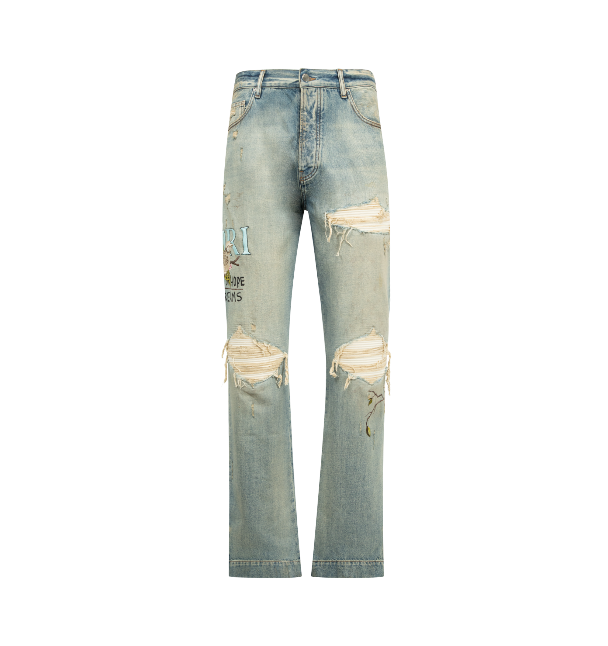 Chateau Mx1 Straight Flare Jean Amiri – Гарантія оригінальності – боковий вид