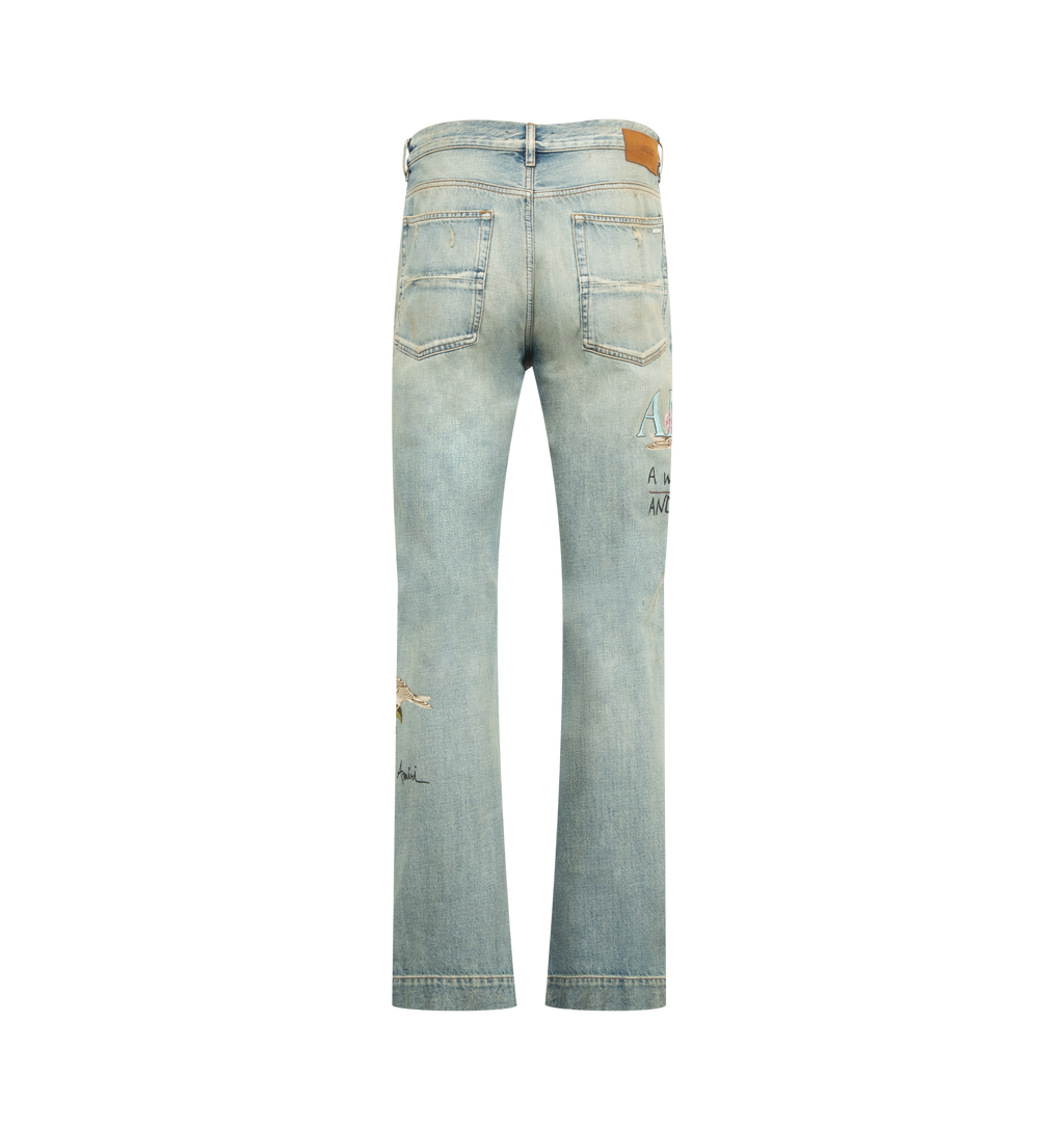 Chateau Mx1 Straight Flare Jean Amiri – Гарантія оригінальності – вид ззаду