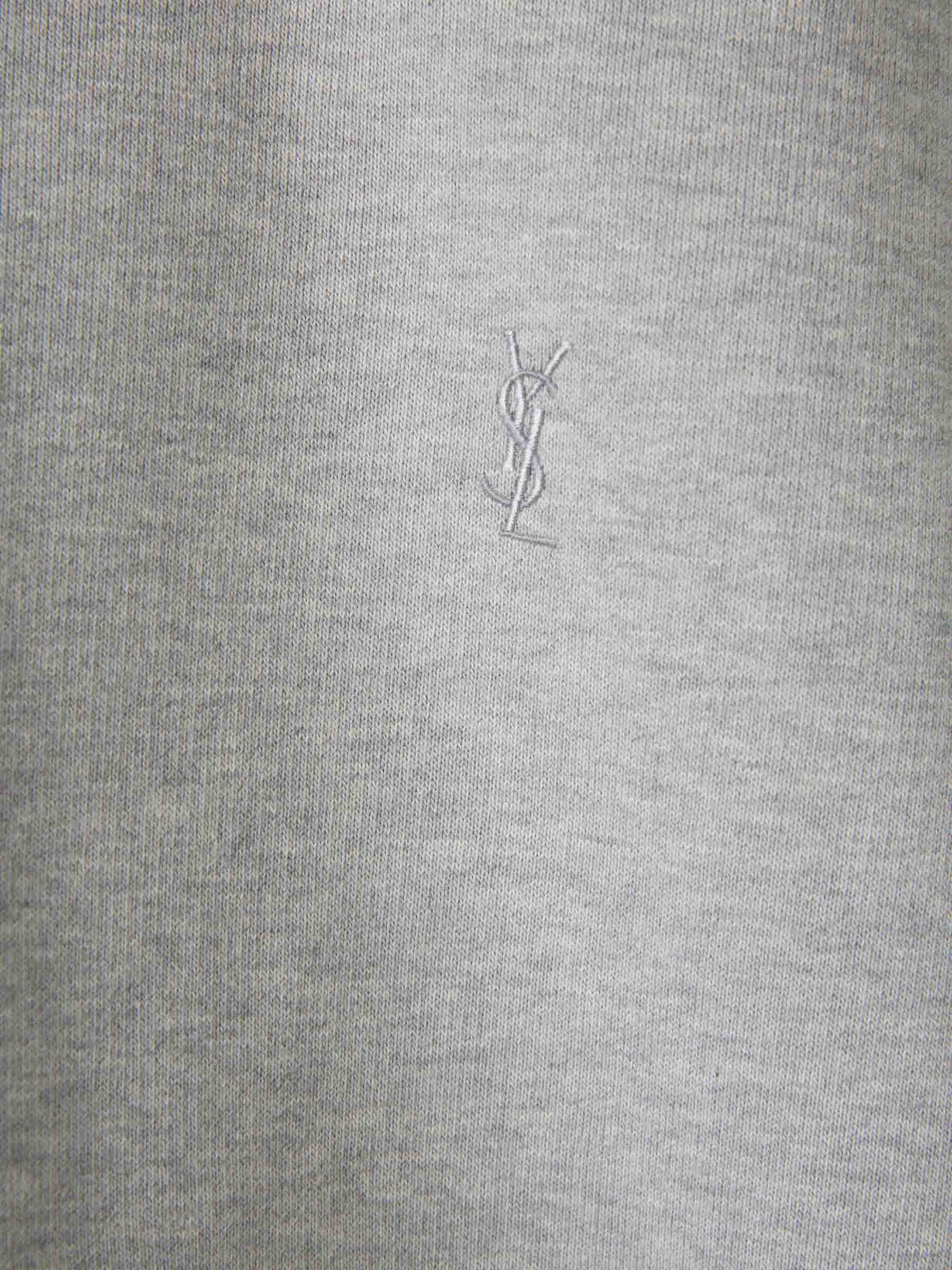 Cotton Logo Hoodie Saint laurent – Гарантія оригінальності – збільшений вид