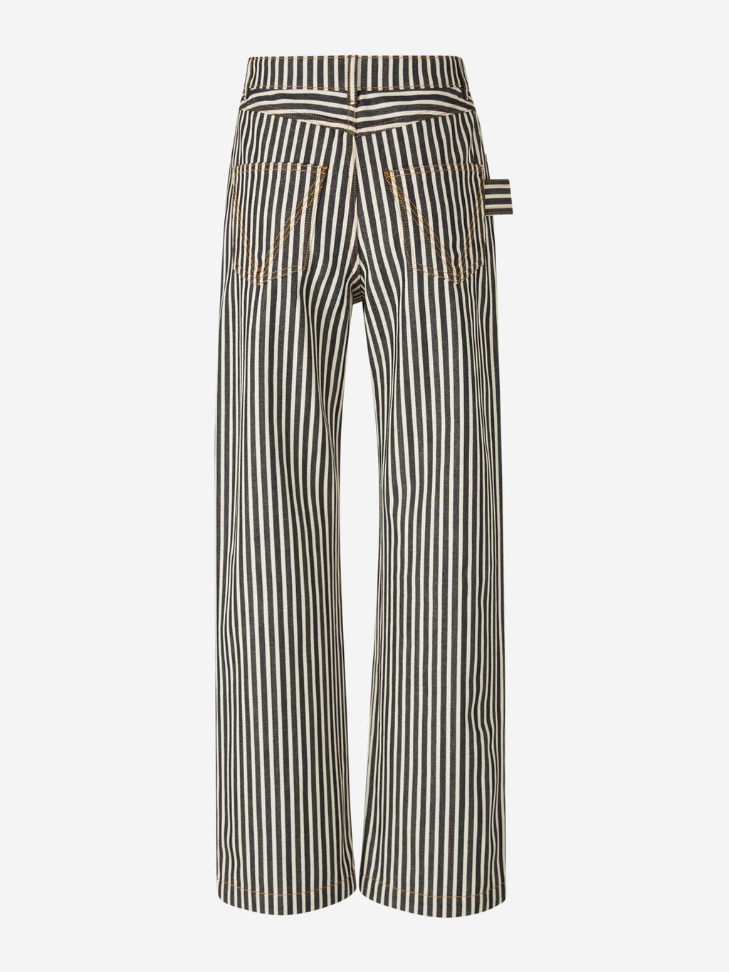 Striped Drill Trousers Bottega veneta – Гарантія оригінальності – детальний вид