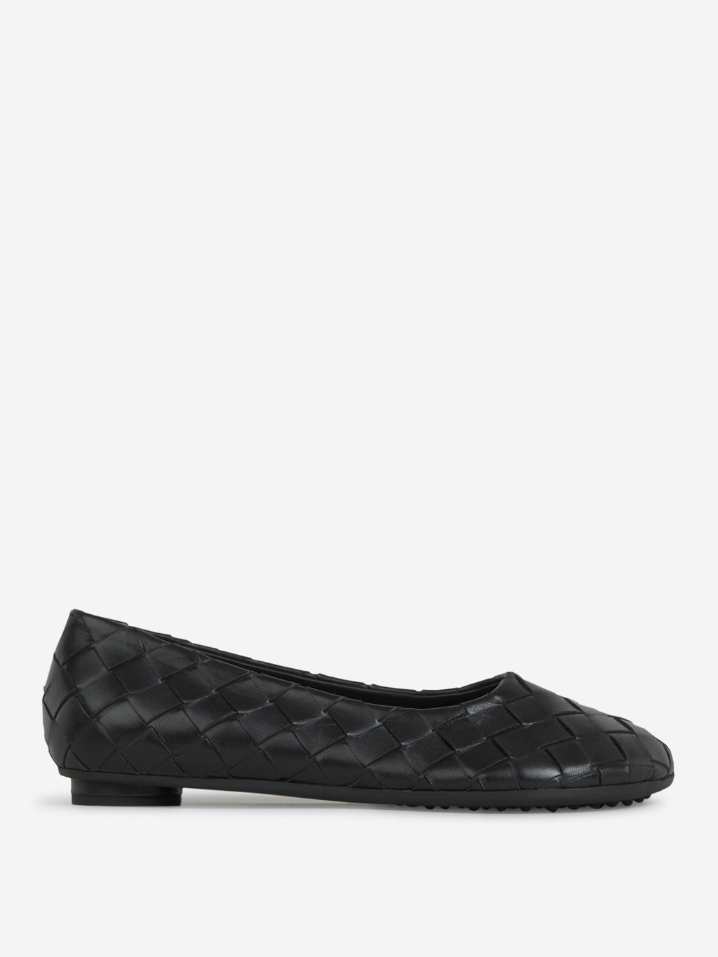 Atomic Intrecciato Leather Ballerinas Bottega veneta оригінал – Купити в Україні – боковий вид