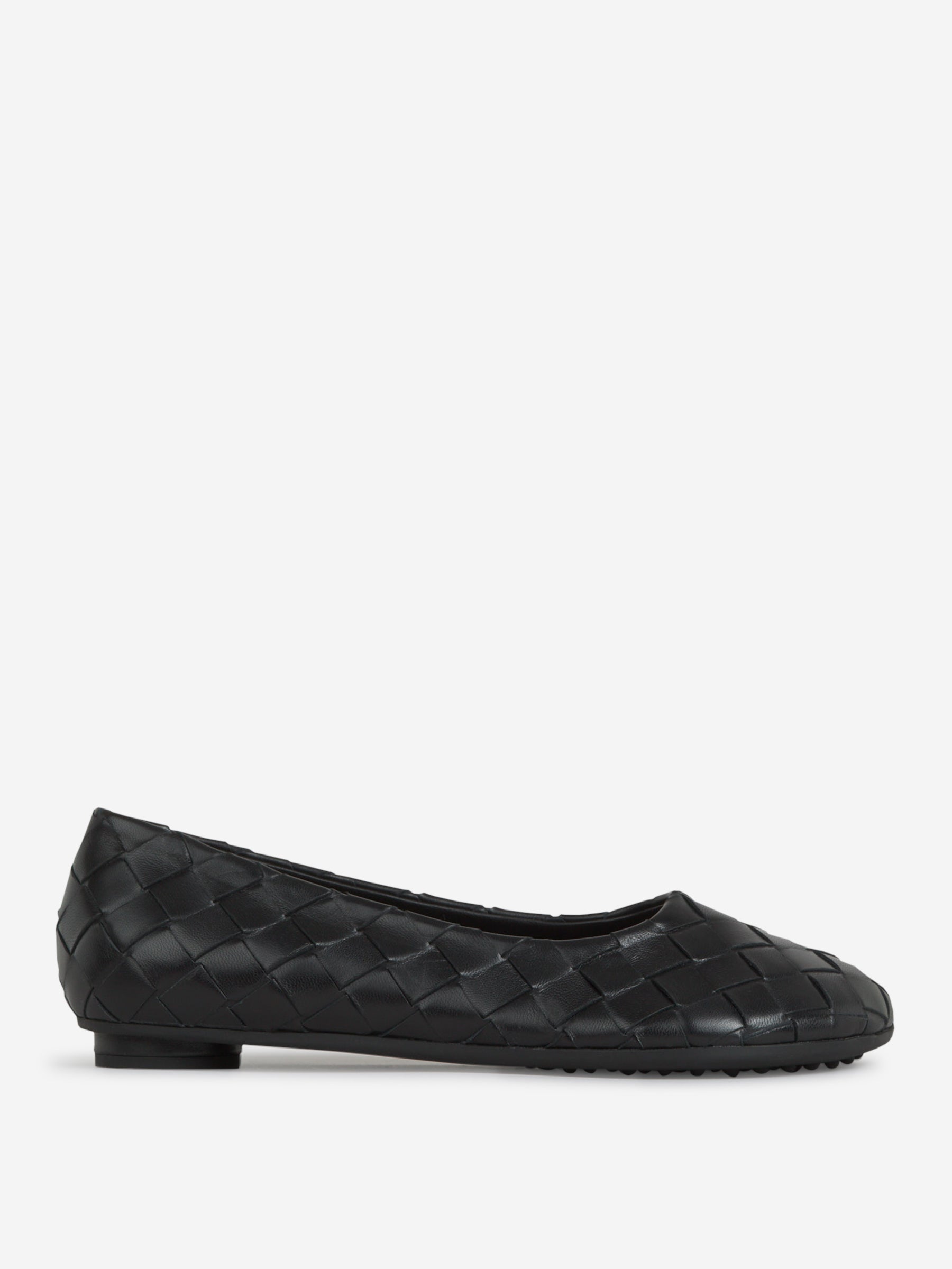 Atomic Intrecciato Leather Ballerinas Bottega veneta оригінал – Купити в Україні – боковий вид
