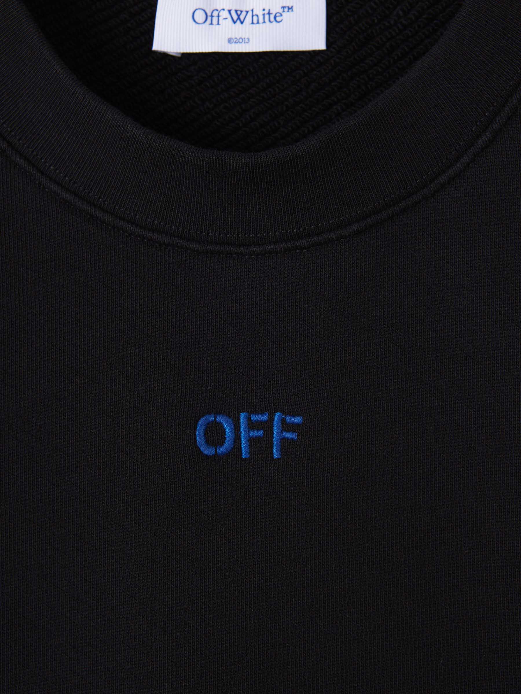 Cotton Logo Sweatshirt Off-white оригінал – Купити в Україні – детальний вид