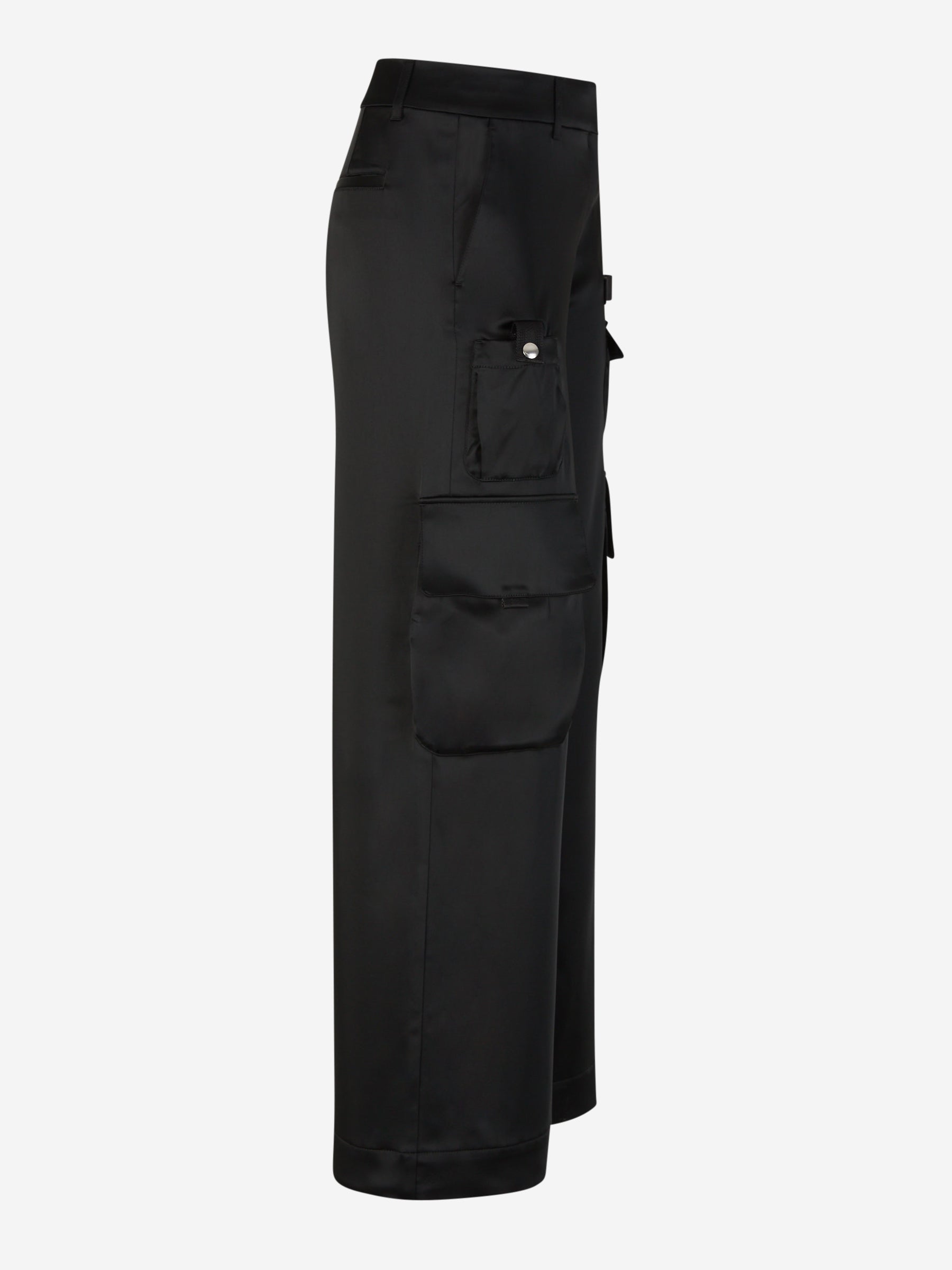 Satin Cargo Pants Off-white оригінал – Купити в Україні – детальний вид