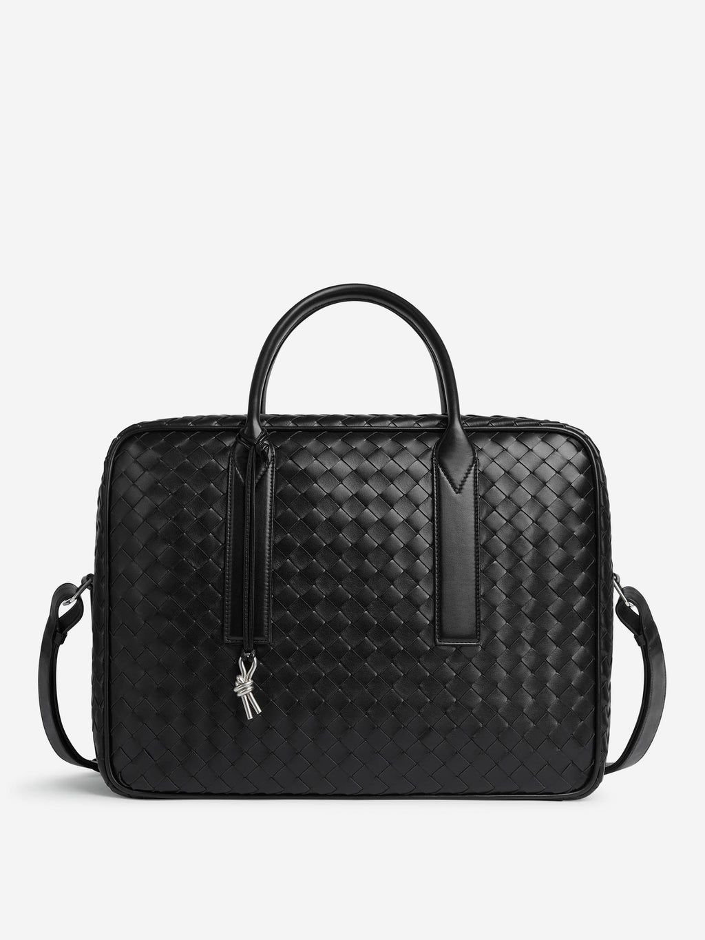 Оригінальна Intrecciato Briefcase Bottega veneta – боковий вид