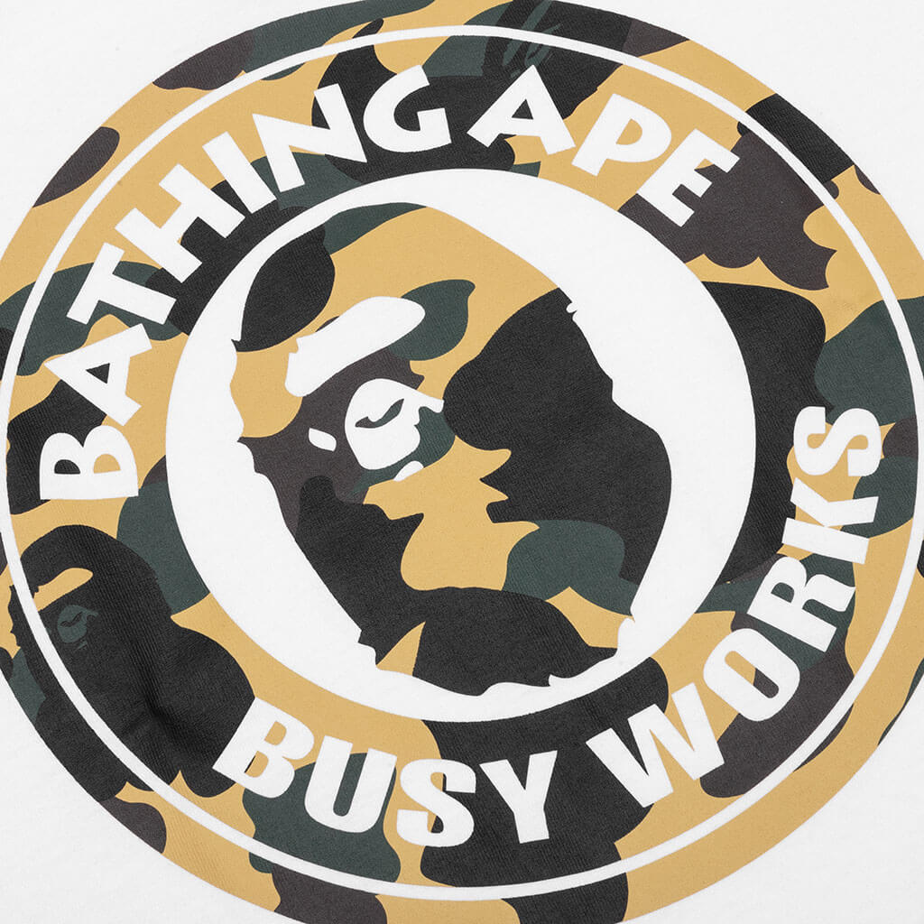 Оригінальна 1st Camo Busy Works Tee A bathing ape – детальний вид