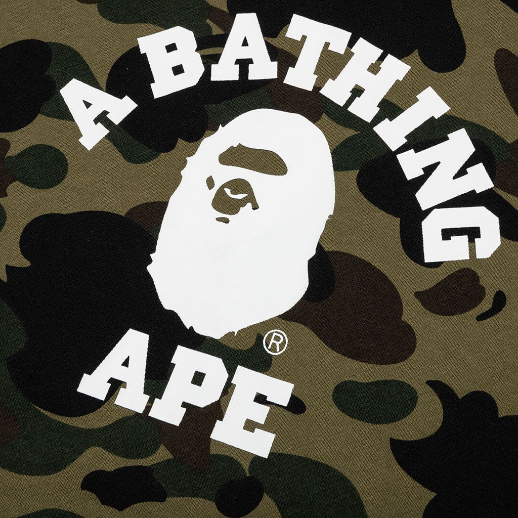Оригінальна 1st Camo College Pullover Hoodie A bathing ape – збільшений вид
