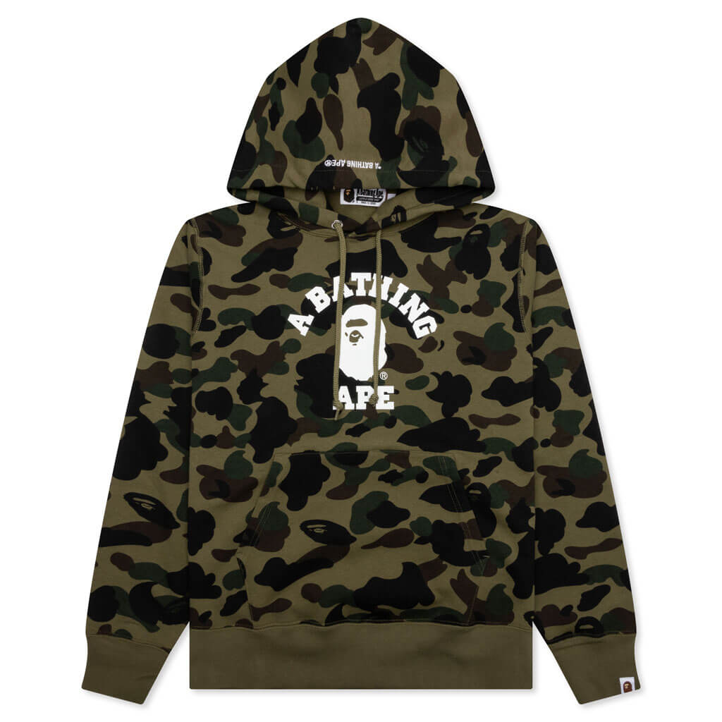 Оригінальна 1st Camo College Pullover Hoodie A bathing ape – боковий вид