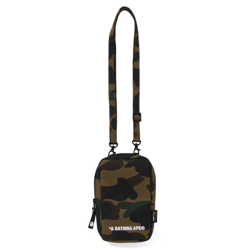 1st Camo Cordura Phone Shoulder Bag A bathing ape оригінал – Купити в Україні – боковий вид