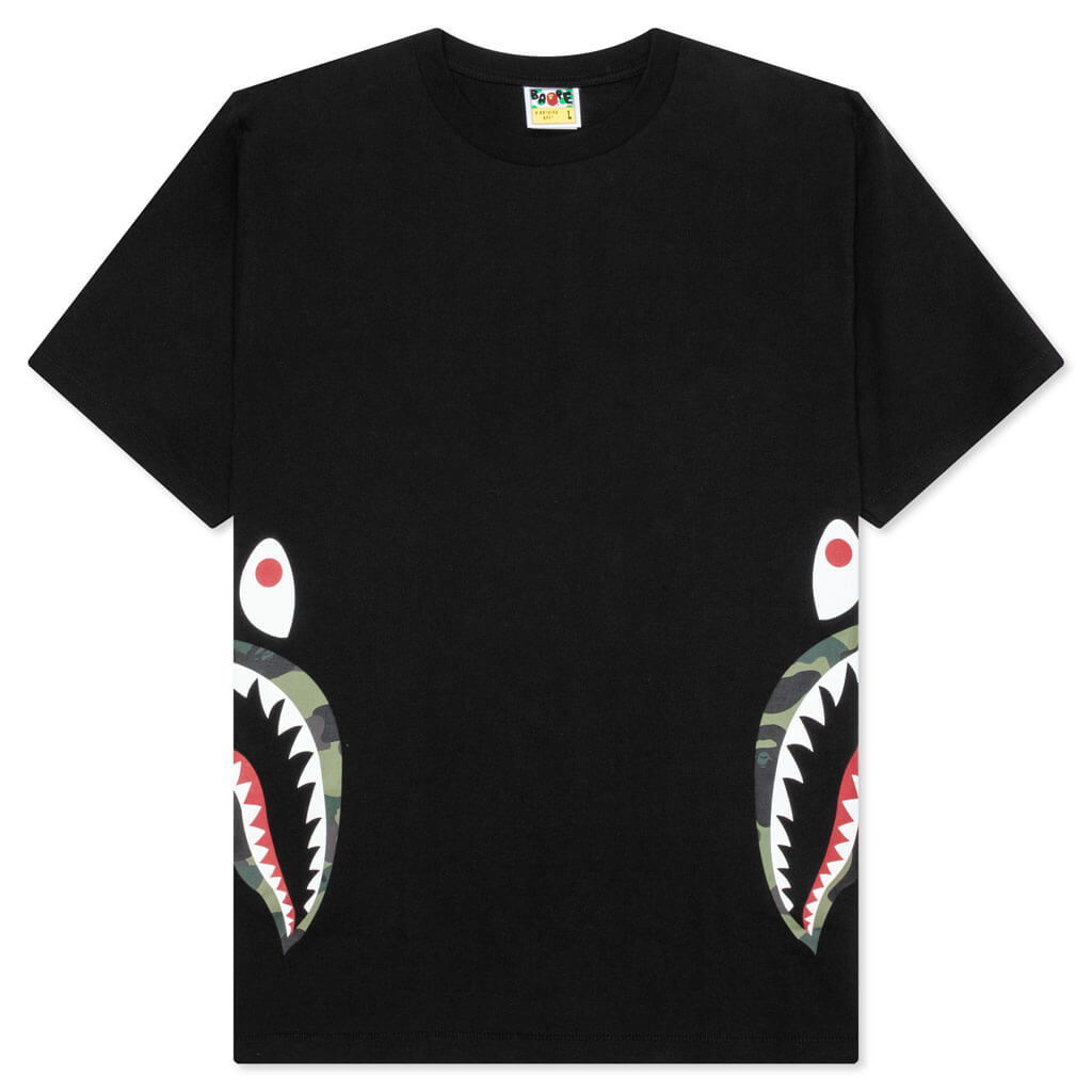 Оригінальна 1st Camo Side Shark Tee A bathing ape – боковий вид
