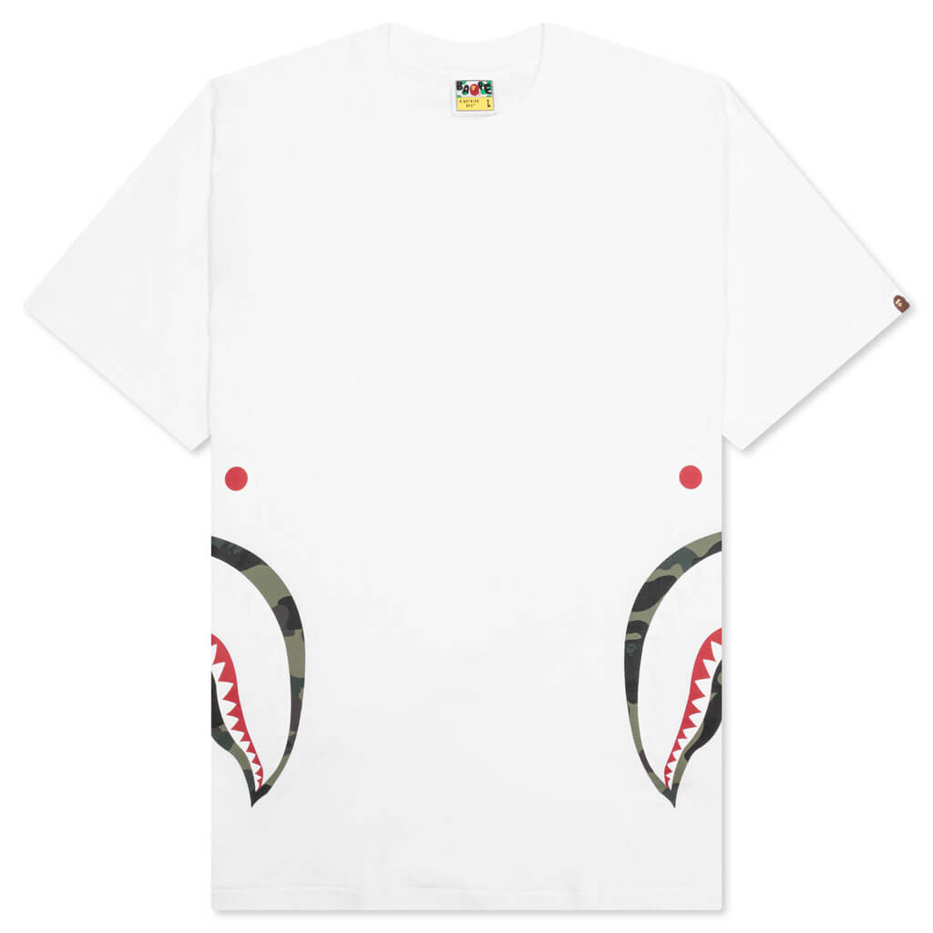 Оригінальна 1st Camo Side Shark Tee A bathing ape – боковий вид