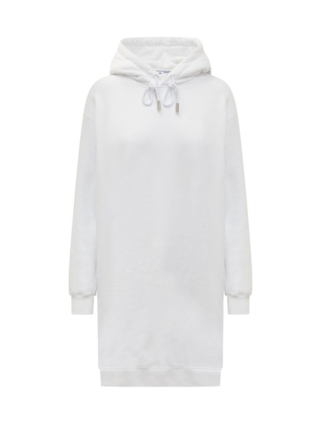 Diagonal Hoodie Dress Off-white оригінал – Купити в Україні – боковий вид
