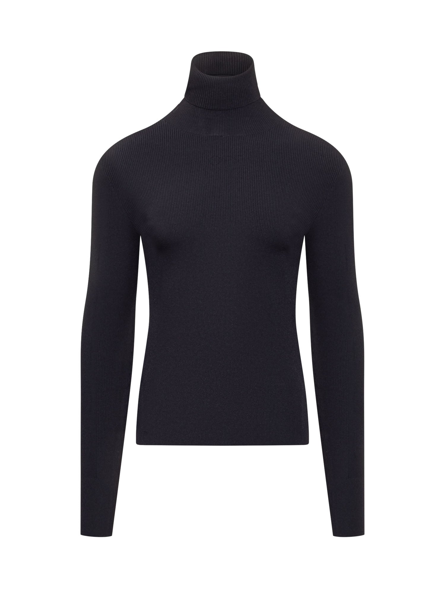 Turtleneck Sweater Off-white оригінал – Купити в Україні – боковий вид