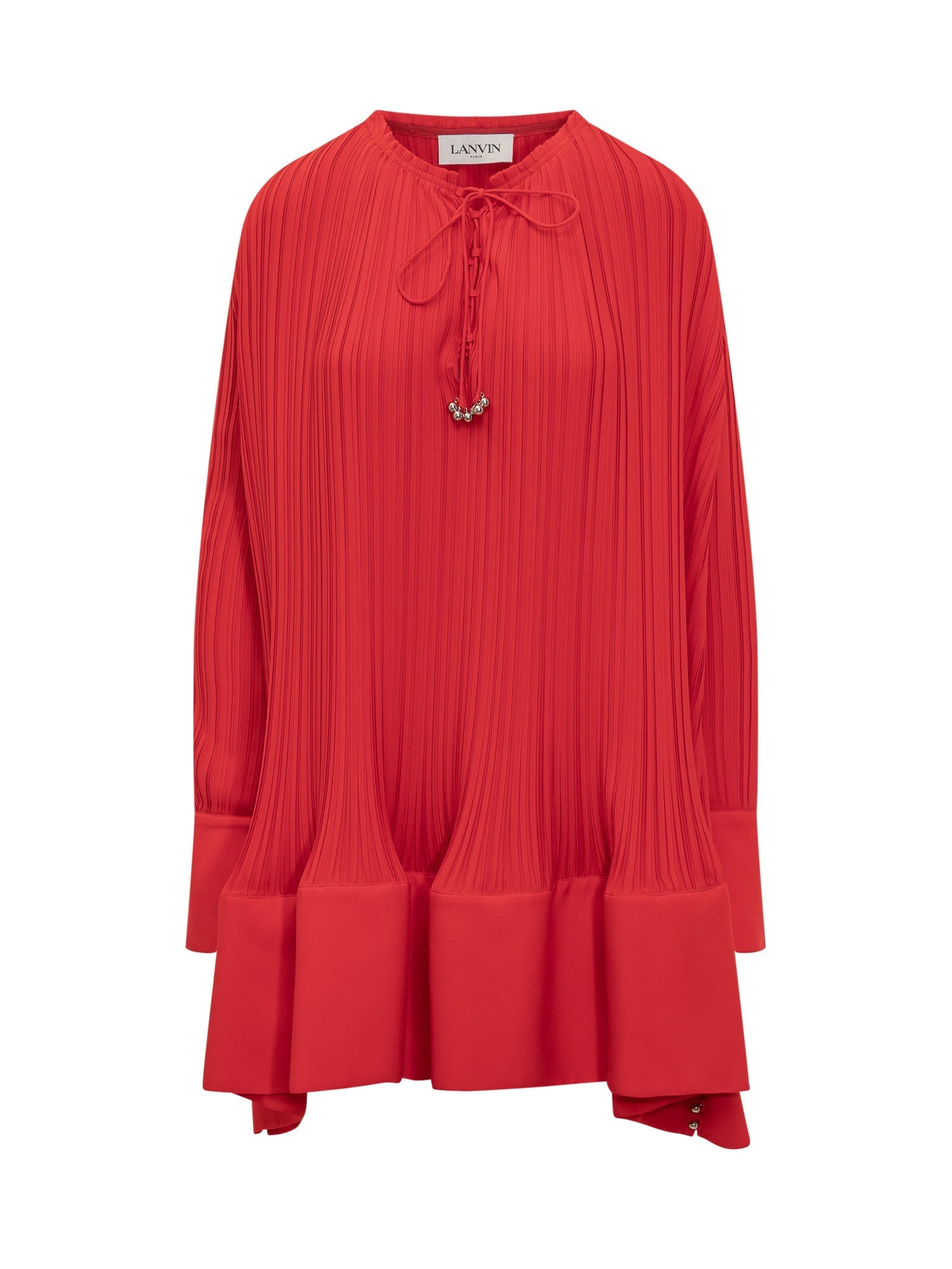 Оригінальна Mini Dress With Ruffles Lanvin – боковий вид