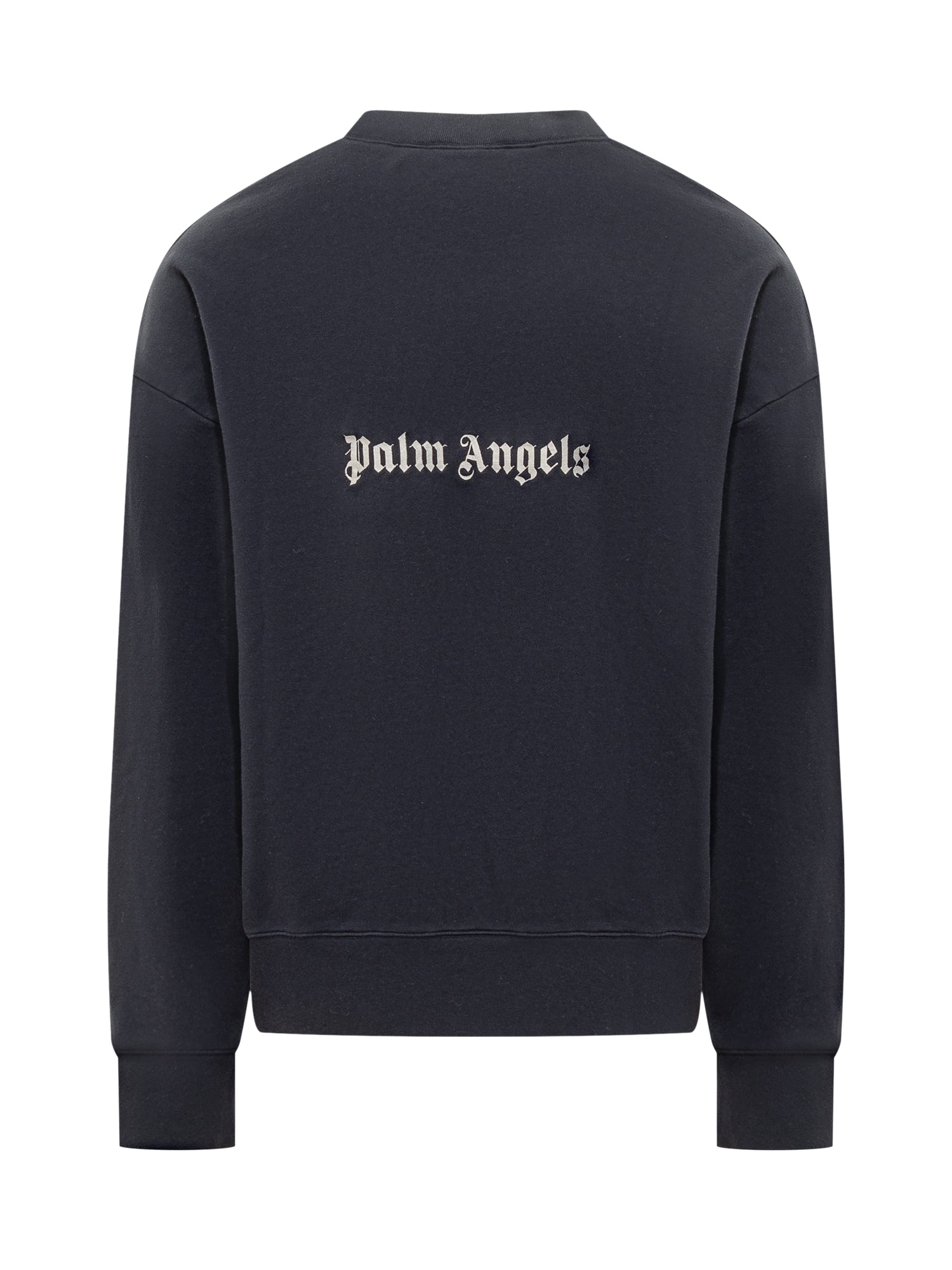 Sweatshirt With Back Logo Palm angels оригінал – Купити в Україні – вид ззаду