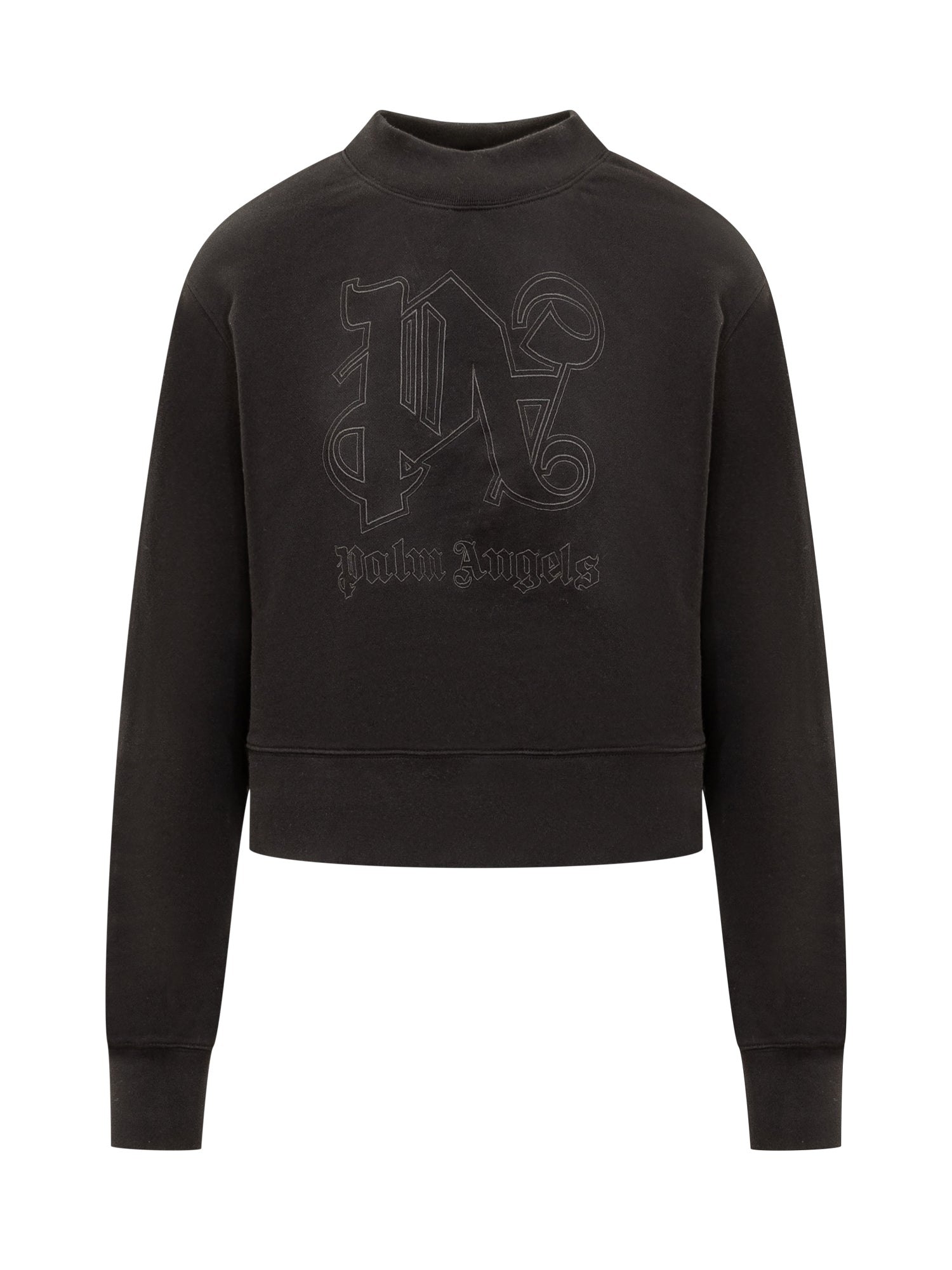 Оригінальна Sweatshirt With Logo Palm angels – боковий вид