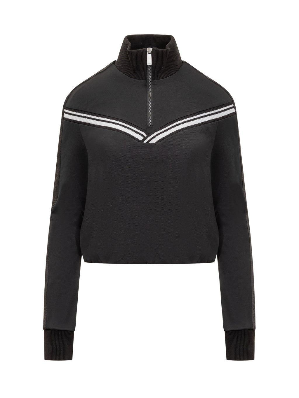 Sports Top With Logo Bands. Off-white – Гарантія оригінальності – боковий вид