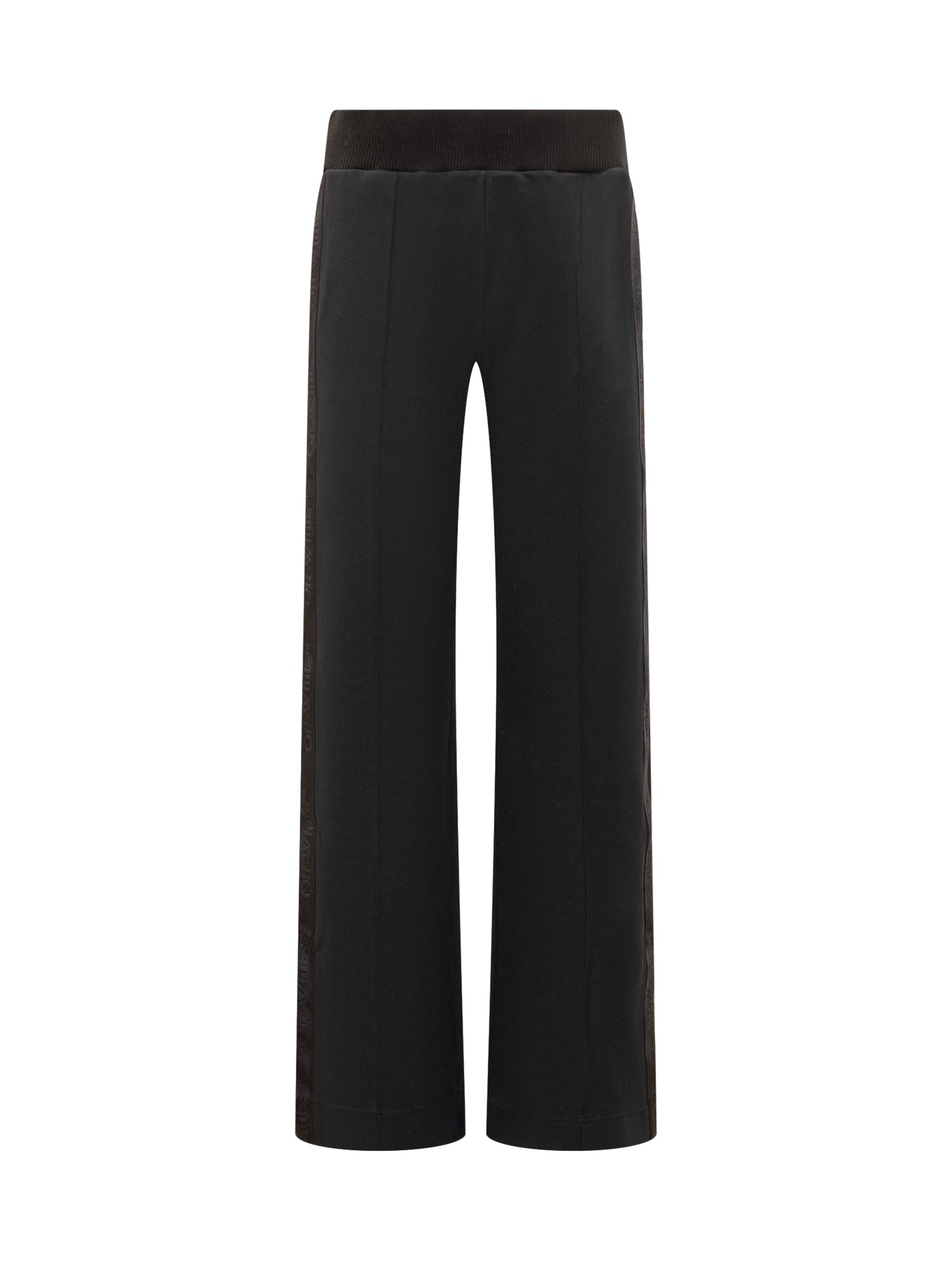 Sports Pants With Logo Band. Off-white оригінал – Купити в Україні – боковий вид