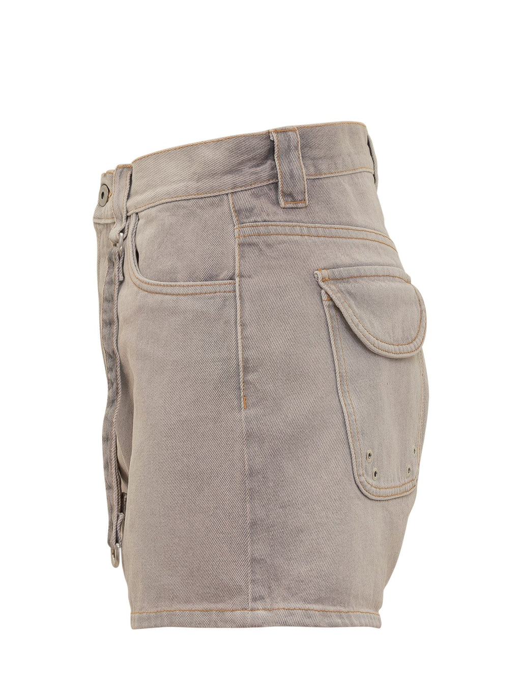 Cargo Laundry Shorts Off-white – Гарантія оригінальності – детальний вид