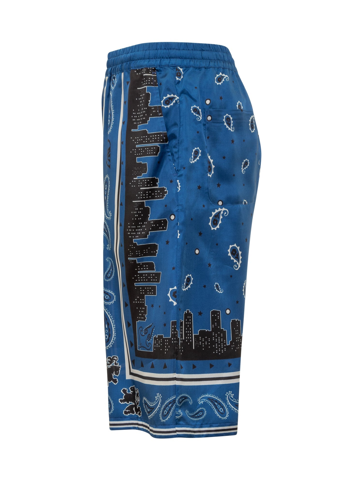 Shorts With Bandana Motif. Off-white – Гарантія оригінальності – детальний вид