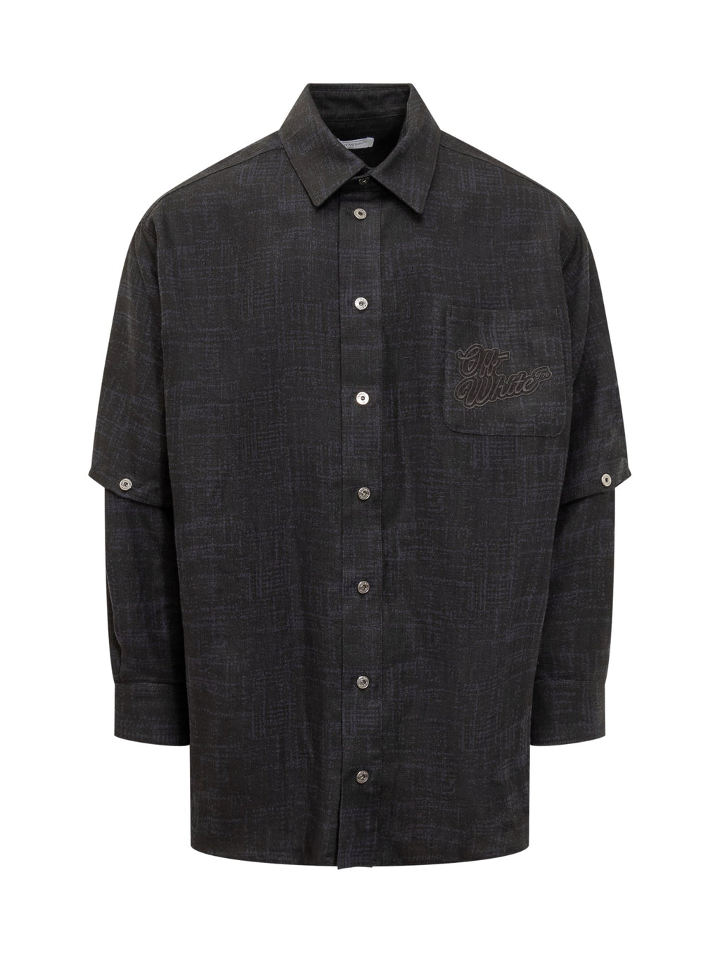 Shirt With Logo Off-white оригінал – Купити в Україні – боковий вид