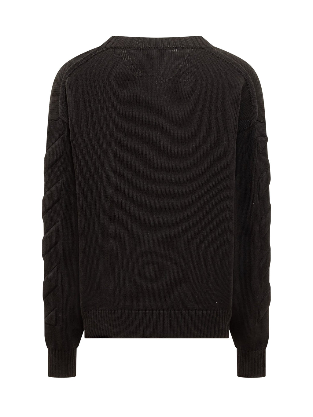 3d Diag Sweater Off-white оригінал – Купити в Україні – вид ззаду
