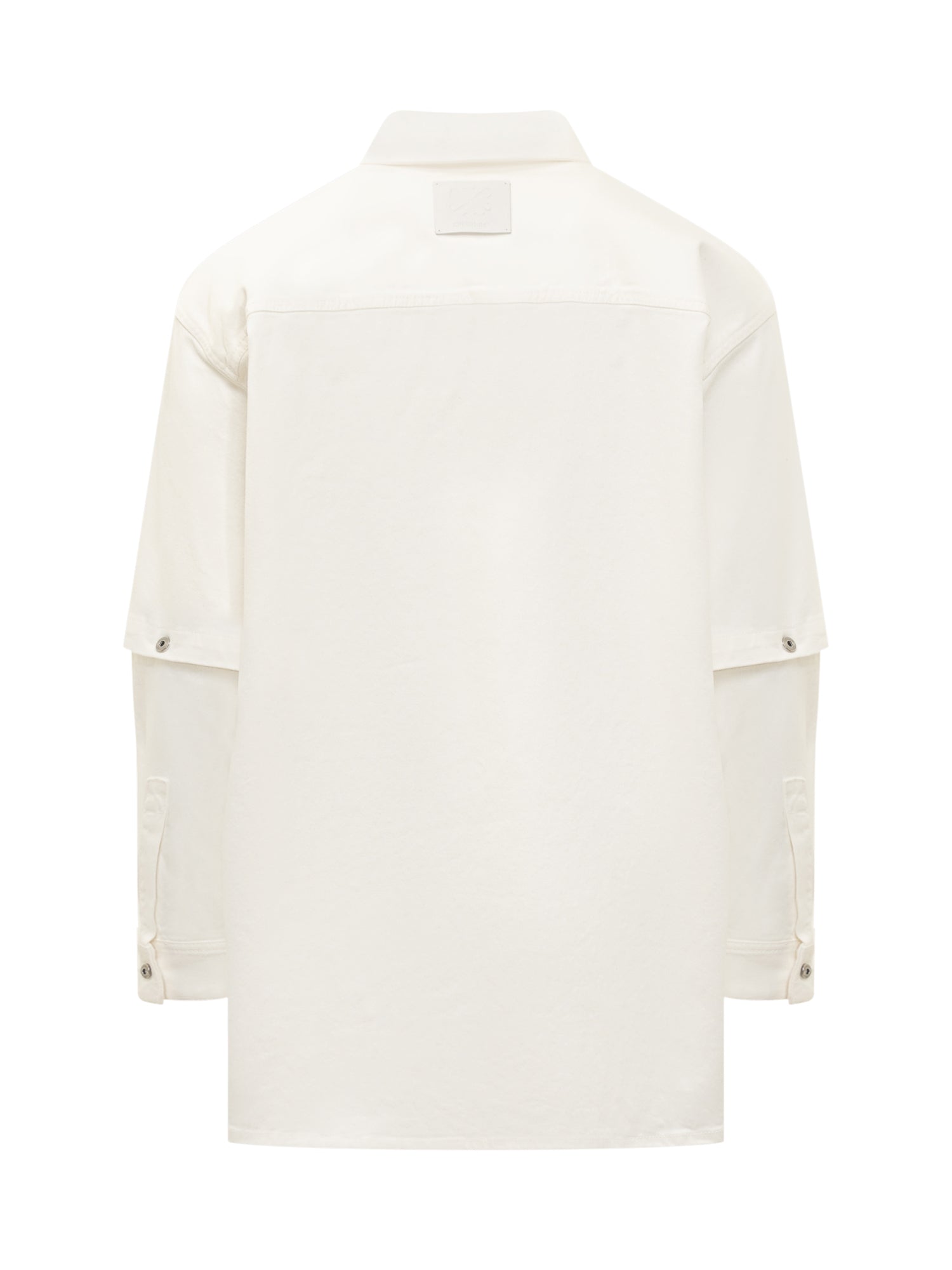 Shirt With Logo Off-white оригінал – Купити в Україні – вид ззаду