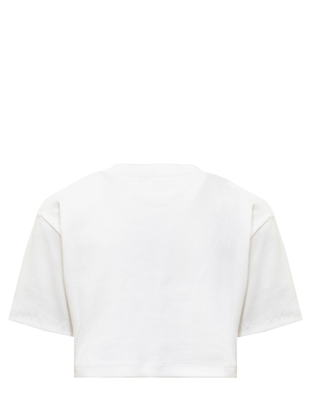 Off Cropped T-Shirt Off-white – Гарантія оригінальності – вид ззаду