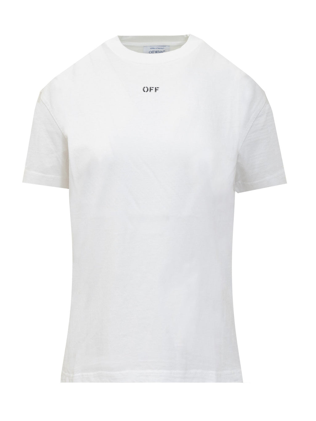 Diagonal T-Shirt Off-white – Гарантія оригінальності – боковий вид