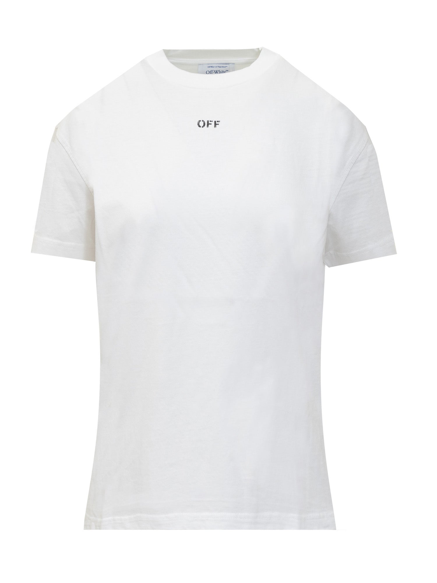 Diagonal T-Shirt Off-white – Гарантія оригінальності – боковий вид