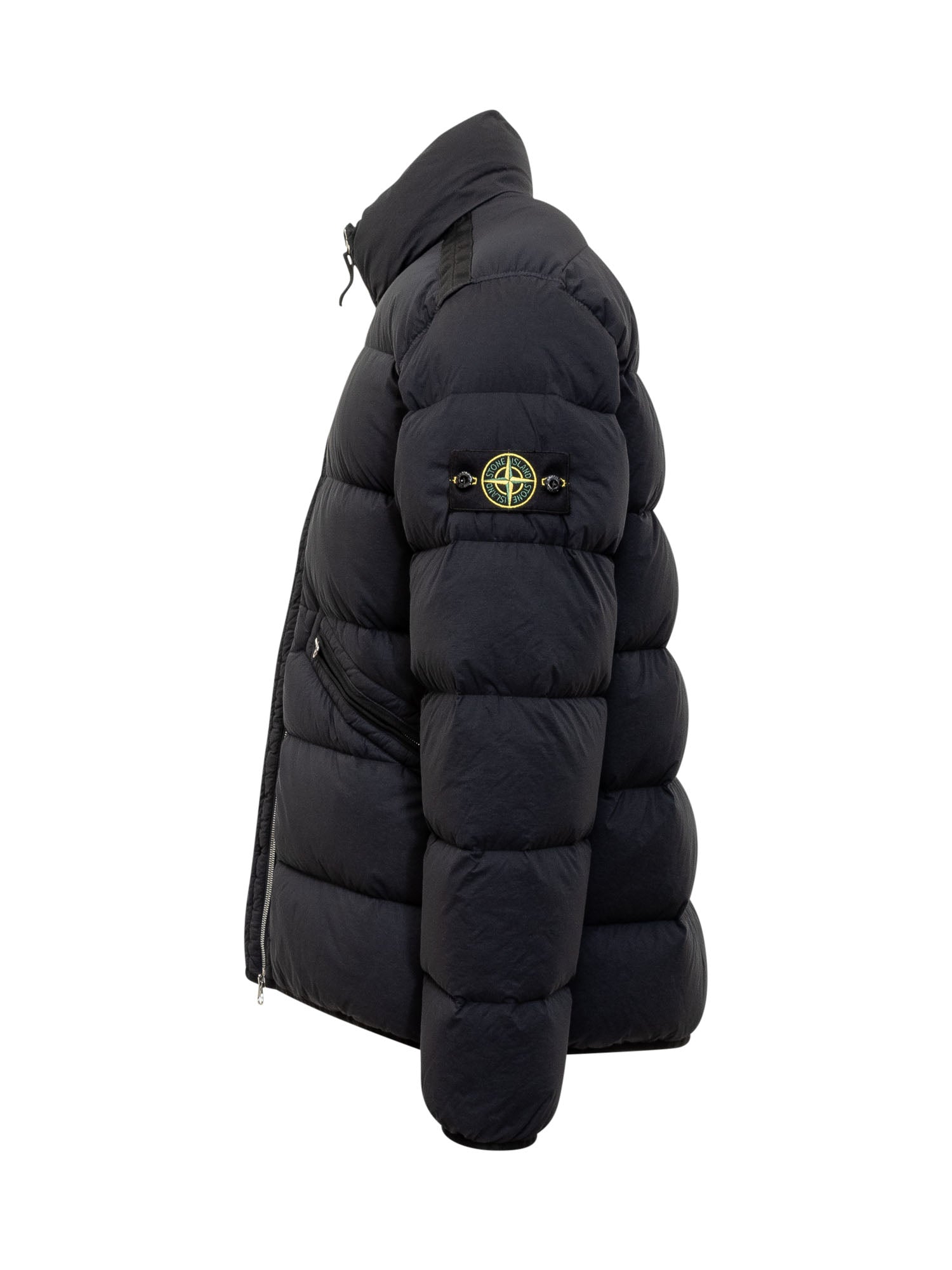 Оригінальна Down Jacket With Logo Stone island – детальний вид