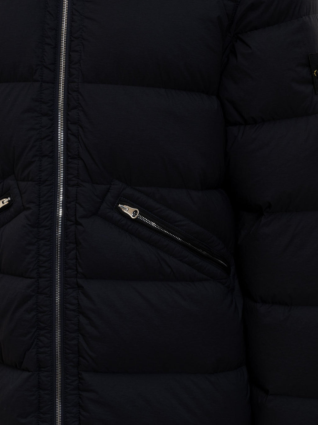 Оригінальна Down Jacket With Logo Stone island – збільшений вид