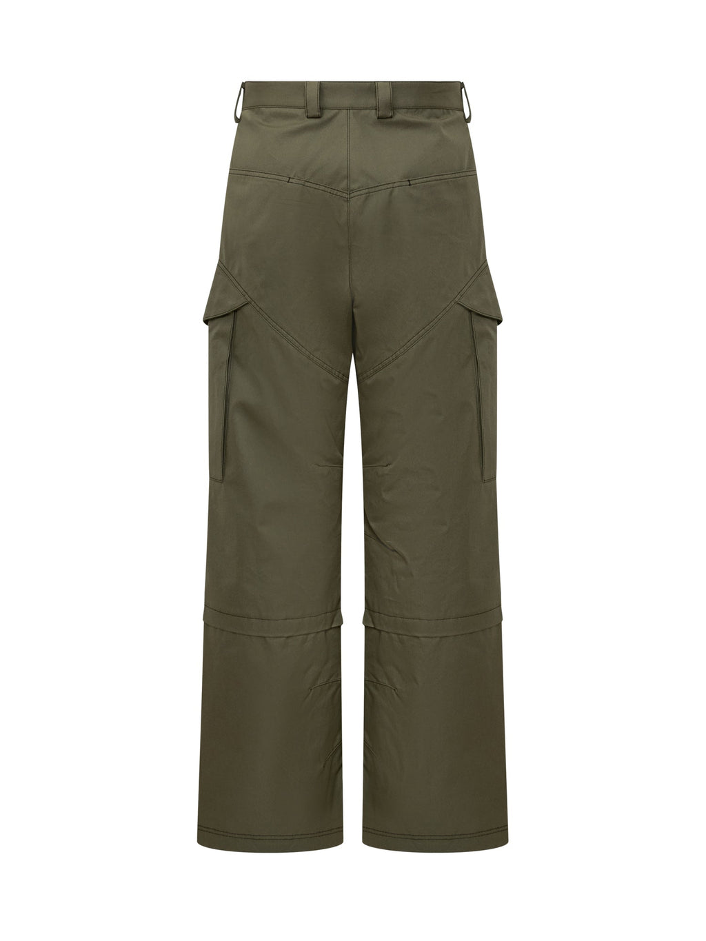 Straight Cargo Pant Off-white – Гарантія оригінальності – вид ззаду