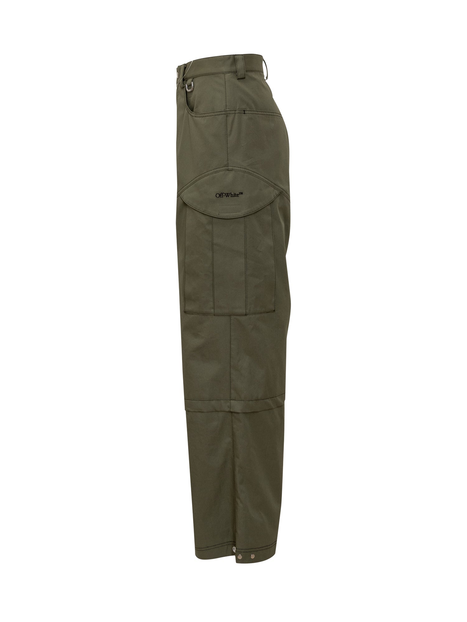 Straight Cargo Pant Off-white – Гарантія оригінальності – детальний вид